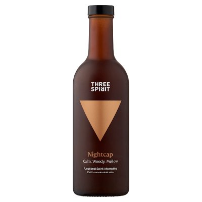 Three Spirit Nightcap functional non-alcoholic spirit 50cl, UK version