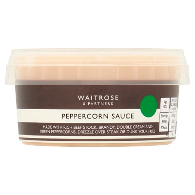 Waitrose Peppercorn Sauce 180g, UK version