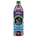 Robinsons apple and blackcurrant no added sugar squash 1L - British product