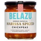 Belazu harissa spiced chickpeas in tomato sauce 320g - British product