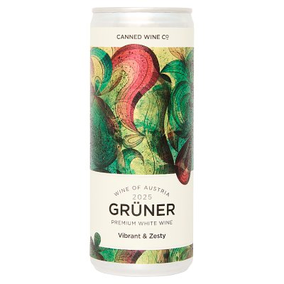 Canned Wine Co. Gruner Veltliner white wine 25cl, UK version