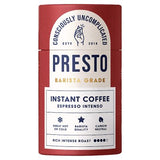 Presto Intenso Espresso instant coffee 90g, imported from the UK