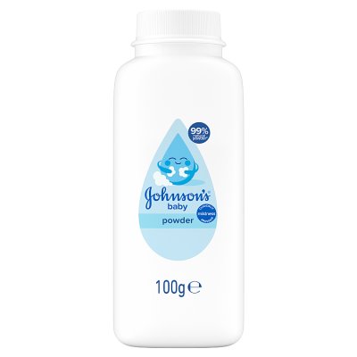 Johnson's baby powder natural cornstarch 100g (British brand)