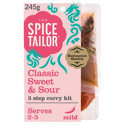 The Spice Tailor Classic sweet and sour sauce kit 245g, UK version