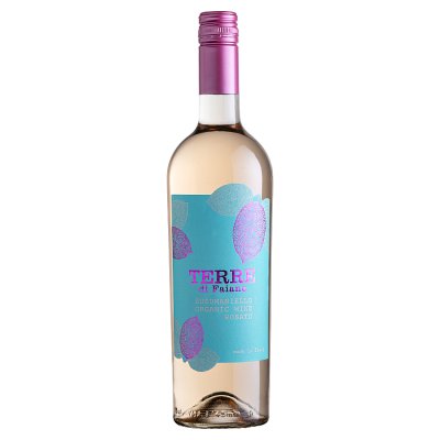 Terre di Faiano organic Susumaniello rosé wine 75cl, UK version