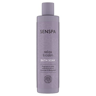 SenSpa Relax and Calm Bath Soak 300ml, imported from the UK