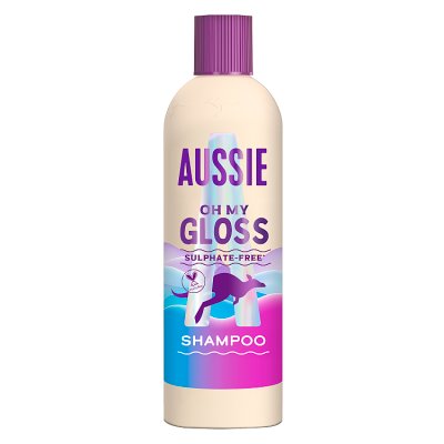 Aussie Oh My Gloss Shampoo 300ml, imported from the UK