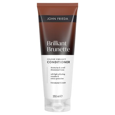 John Frieda brilliant brunette colour vibrancy conditioner 250ml, UK version