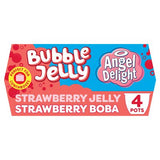 Angel Delight Strawberry Jelly with Boba 4x130g, imported from the UK