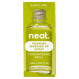 Neat foaming washing up refill Lime & Matcha 30ml, UK version
