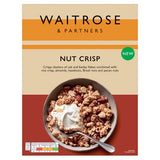 Waitrose Nut Crisp breakfast cereal 500g - British product