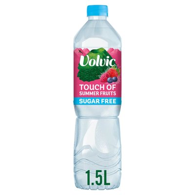 Volvic sugar free summer fruits flavoured water 1.5L, UK version