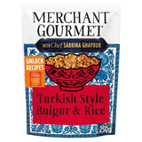 Merchant Gourmet Turkish style bulgur rice pouch 250g - British product