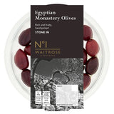 Waitrose No.1 Egyptian Monastery olives 112g, imported from the UK