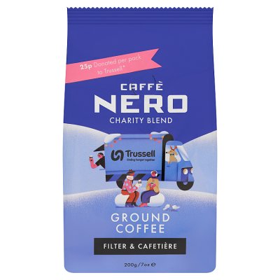 Caffè Nero ground coffee Charity Blend 200g (British brand)