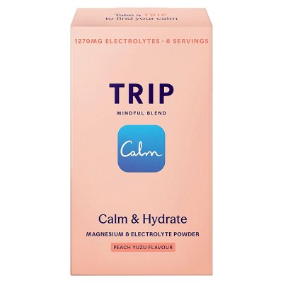 TRIP Electrolyte Powder Peach Yuzu 6x6g (British brand)