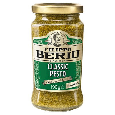 Filippo Berio classic basil pesto 190g - British product