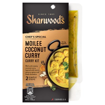 Sharwood's Moilee Coconut Curry Kit 280g, UK version