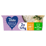 Tilda rice pot butter and sea salt 250g, imported from the UK