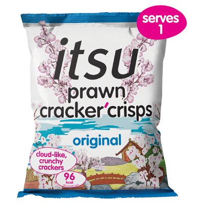 itsu Original Prawn Cracker Crisps 19g, UK version