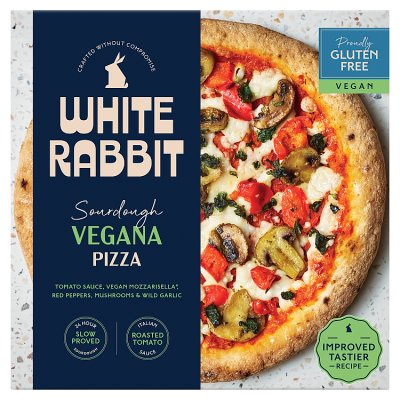 waitrose White Rabbit Sourdough Vegana Gluten Free Pizza 440g- Buy online at McGrocer