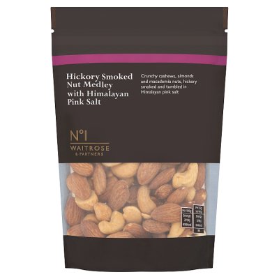 Waitrose No.1 hickory smoked nut medley 150g - British product