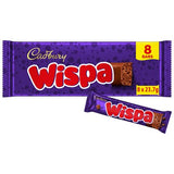 Cadbury Wispa chocolate bar multipack 7x23.7g (British brand)