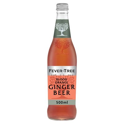 Fever-Tree Blood Orange Ginger Beer 500ml (British brand)