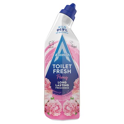 Astonish Toilet Fresh Peony gel 750ml, imported from the UK