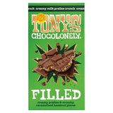 Tony's Chocolonely praline hazelnut chocolate bar 127g, UK version