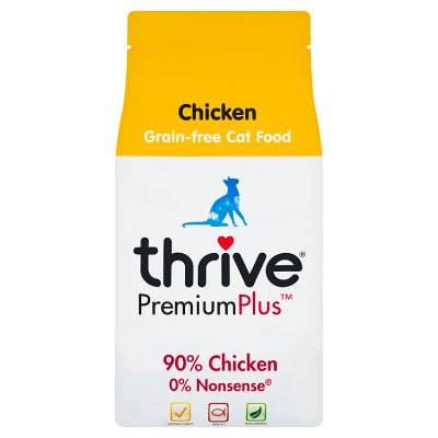 Thrive dry cat food chicken recipe 1.5kg, imported from the UK