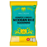 Waitrose spicy Mexican rice seasoning 30g sachet - British product