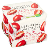 Waitrose Essential plum tomatoes in natural juice 4x400g, imported from the UK