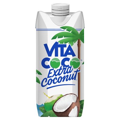 Vita Coco Extra Coconut Water 500ml carton, UK version