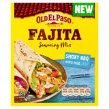 Old El Paso smoky BBQ extra mild fajita seasoning 35g, UK version