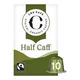CRU Kafe Half Caff Nespresso pods 55g - British product