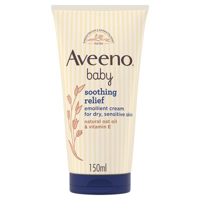 Aveeno baby soothing emollient cream 150ml (British brand)