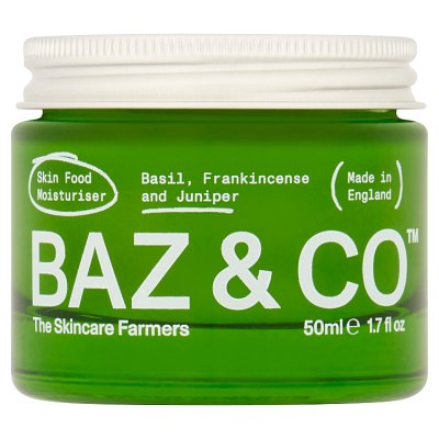 Baz&Co Skin Food Men's Moisturiser 50ml (British brand)