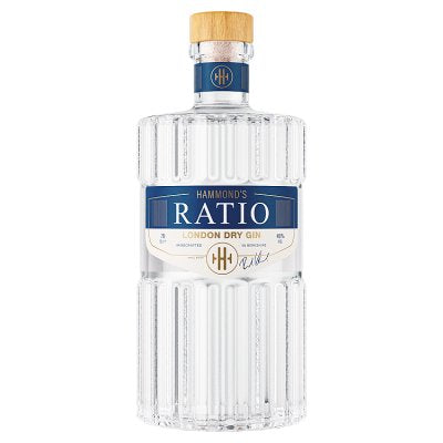 Hammond's Ratio London Dry Gin 700ml - British product