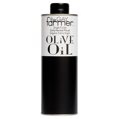 The Gay Farmer extra virgin olive oil Picual 500ml, UK version