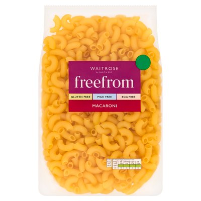 Waitrose Free From elbow macaroni 500g, UK version