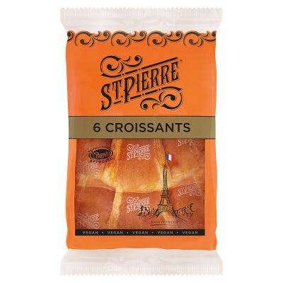 St Pierre croissants 6 pack, imported from the UK