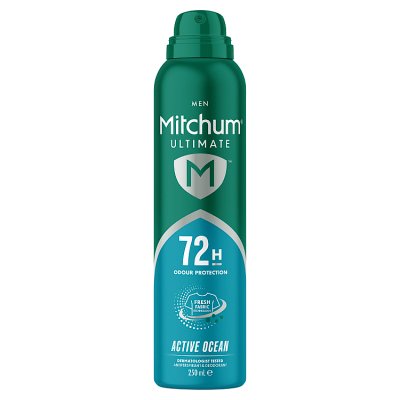 Mitchum antiperspirant spray Active Ocean 250ml, imported from the UK