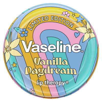 Vaseline Vanilla Daydream lip balm tin 20g - British product