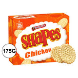 Arnott's Shapes chicken snack crackers 175g (British brand)