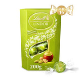 Lindt Lindor pistachio milk chocolate truffles 200g, imported from the UK