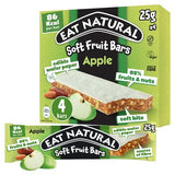 Eat Natural soft apple fruit and nut snack bars 4x25g, UK version