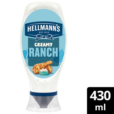 Hellmann's creamy ranch sauce 430ml (British brand)