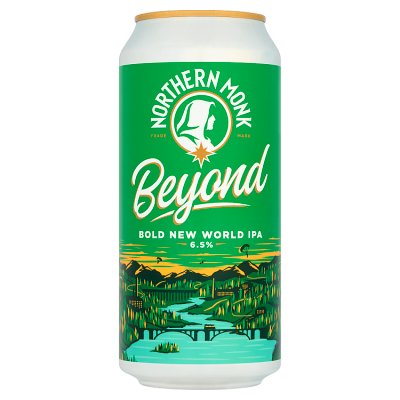 Northern Monk Beyond Bold New World IPA 440ml, imported from the UK