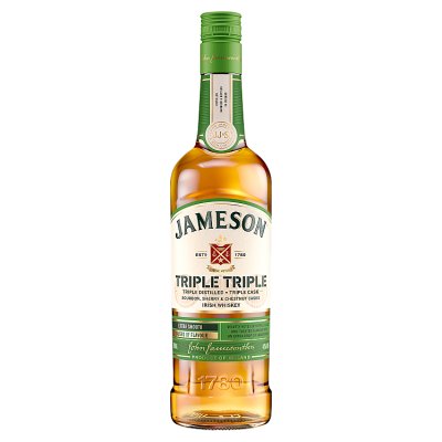 Jameson Triple Triple Irish whiskey 70cl - British product